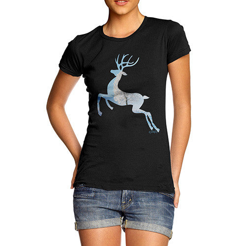 Women's Winter Reindeer T-Shirt