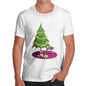 Men's Cats Under The Christmas Tree T-Shirt