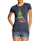 Women's Cats Under The Christmas Tree T-Shirt