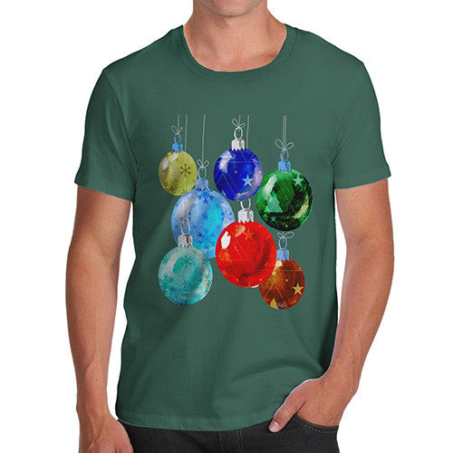 Men's Christmas Baubles T-Shirt