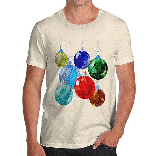 Men's Christmas Baubles T-Shirt