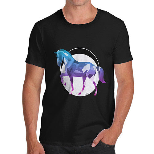 Men's Geometric Horse T-Shirt