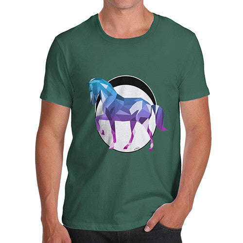 Men's Geometric Horse T-Shirt