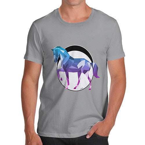 Men's Geometric Horse T-Shirt