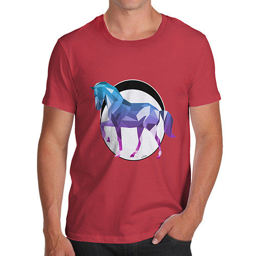 Men's Geometric Horse T-Shirt