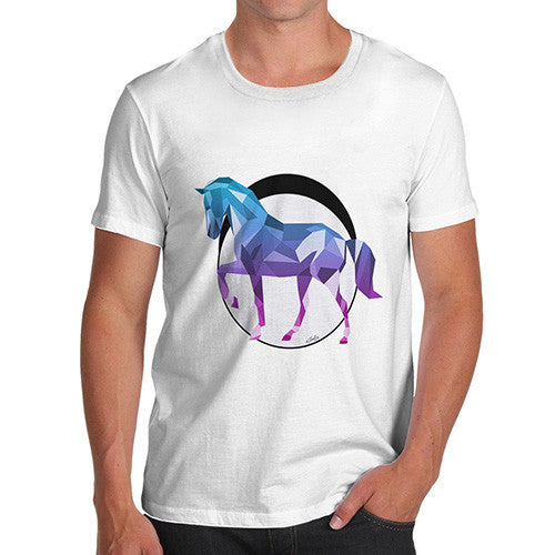 Men's Geometric Horse T-Shirt