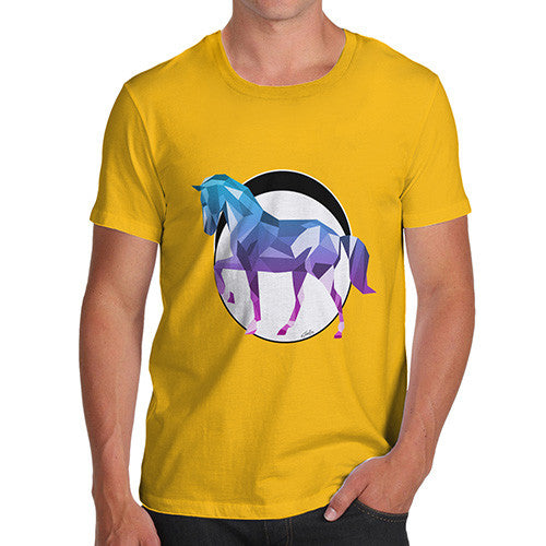 Men's Geometric Horse T-Shirt