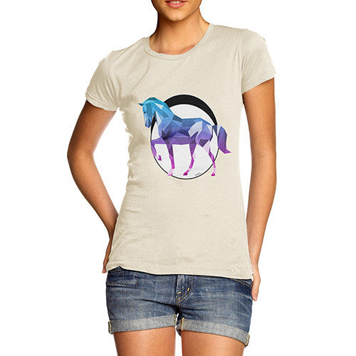 Women's Geometric Horse T-Shirt
