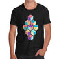 Men's Geometric Cubes T-Shirt