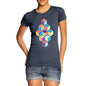 Women's Geometric Cubes T-Shirt