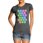 Women's Geometric Hexagons T-Shirt