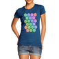 Women's Geometric Hexagons T-Shirt