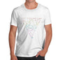 Men's Geometric Rainbow Triangle T-Shirt