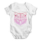 Geometric Tribal Bear Baby Grow Bodysuit