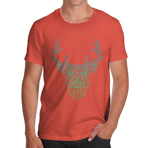 Men's Geometric Stag T-Shirt