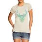 Women's Geometric Stag T-Shirt