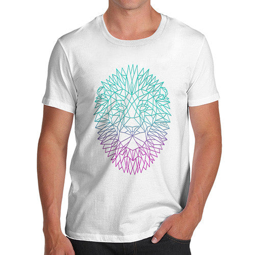 Men's Geometric Lion T-Shirt