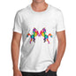 Men's Geometric Rainbow Horses T-Shirt