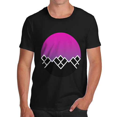 Men's Geometric Mountains T-Shirt