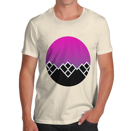 Men's Geometric Mountains T-Shirt