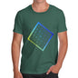 Men's Geometric Halftone Square T-Shirt