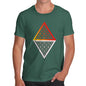 Men's Geometric Triangle Polygons T-Shirt