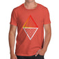 Men's Geometric Triangle Polygons T-Shirt