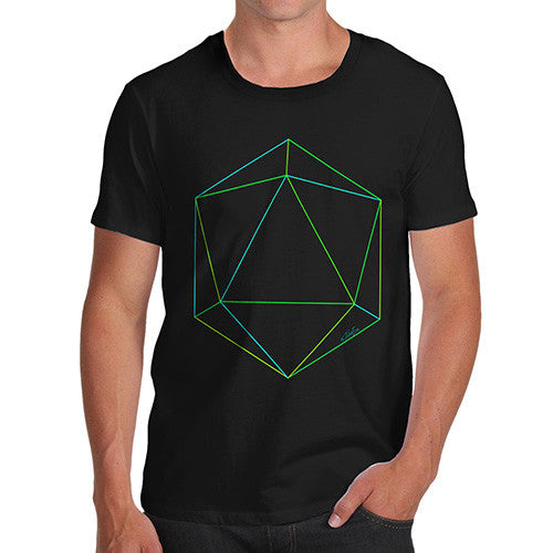 Men's Geometric 3D Polygon T-Shirt