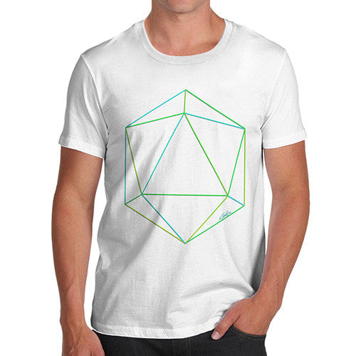 Men's Geometric 3D Polygon T-Shirt