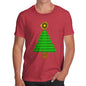 Men's Mathematical Christmas Tree T-Shirt