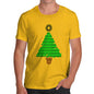 Men's Mathematical Christmas Tree T-Shirt