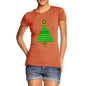 Women's Mathematical Christmas Tree T-Shirt