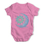 Decorative Blue Mandala Baby Grow Bodysuit