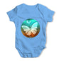 Butterflies In Space Baby Grow Bodysuit