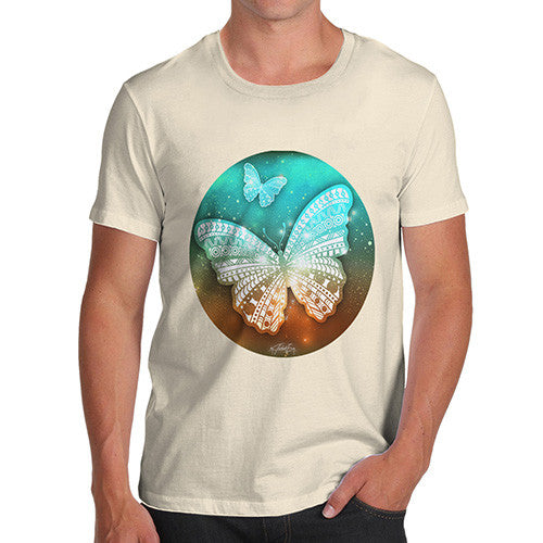 Men's Butterflies In Space T-Shirt