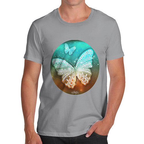 Men's Butterflies In Space T-Shirt