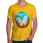 Men's Butterflies In Space T-Shirt