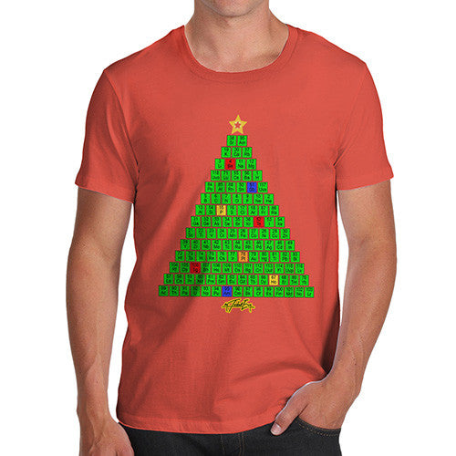 Men's Periodic Table Christmas Tree T-Shirt