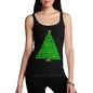 Women's Periodic Table Christmas Tree Tank Top