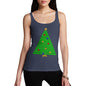 Women's Periodic Table Christmas Tree Tank Top