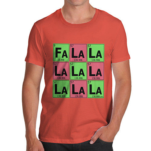 Men's Periodic Table Fa La La La La T-Shirt