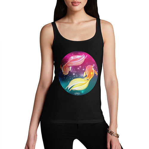 Women's Fish In Space Tank Top