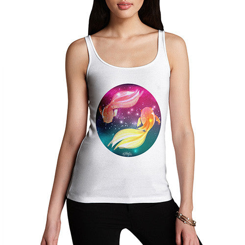 Women's Fish In Space Tank Top