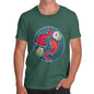 Men's Decorative Red Fish T-Shirt