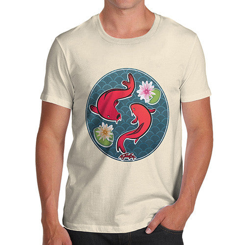 Men's Decorative Red Fish T-Shirt