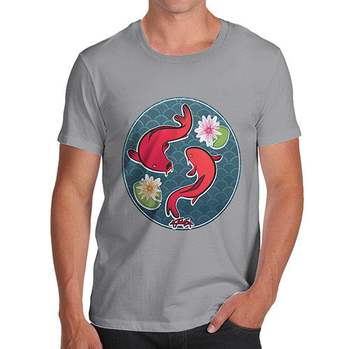 Men's Decorative Red Fish T-Shirt