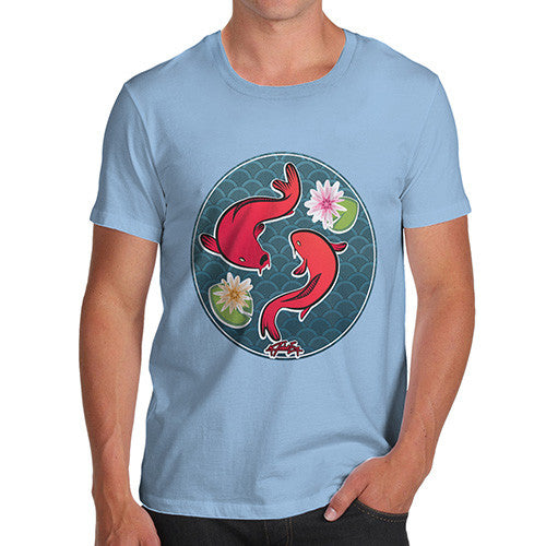 Men's Decorative Red Fish T-Shirt