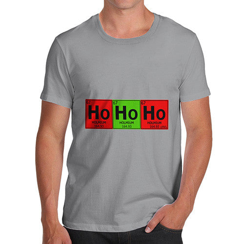 Men's Periodic Table Ho Ho Ho T-Shirt