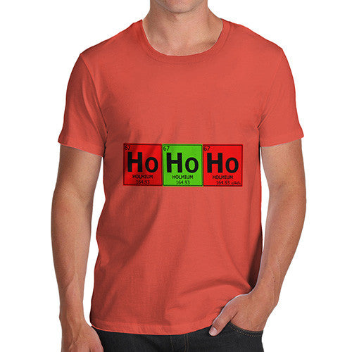 Men's Periodic Table Ho Ho Ho T-Shirt