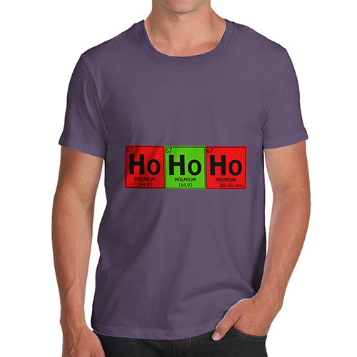 Men's Periodic Table Ho Ho Ho T-Shirt